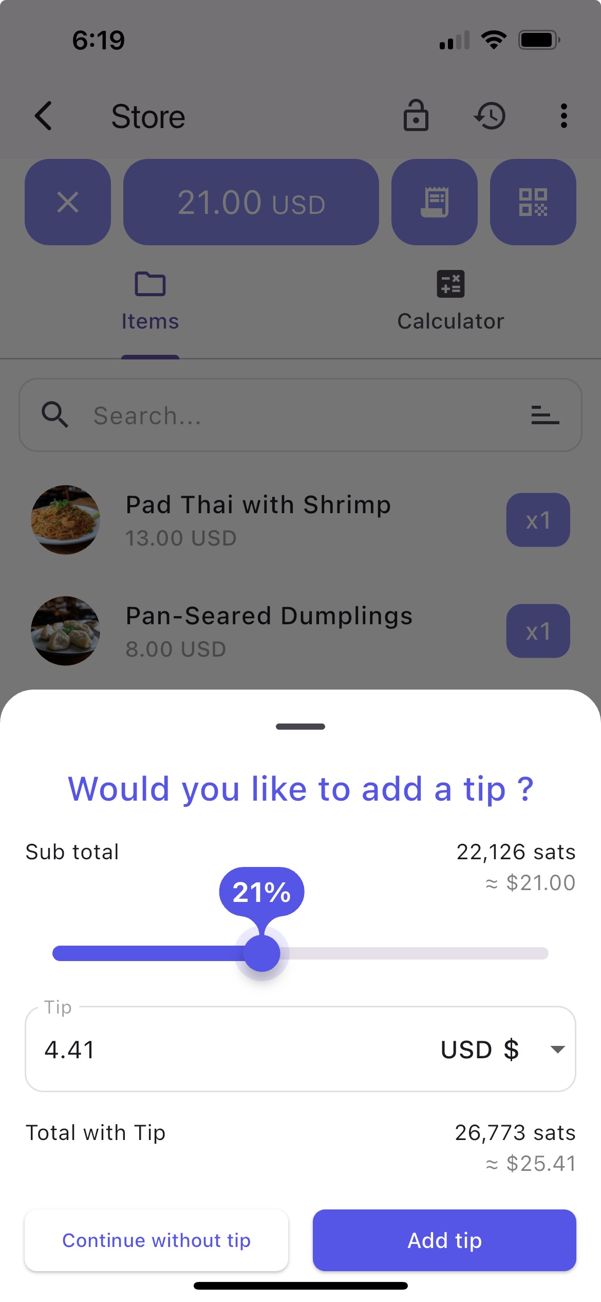 Manna Wallet Shop Tips
